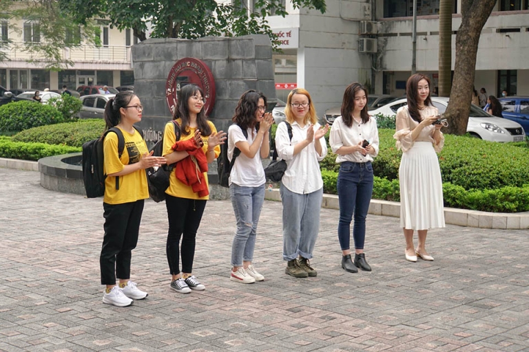 Sinh viên Đại học Ngoại thương Hà Nội (Nguồn: FTU)