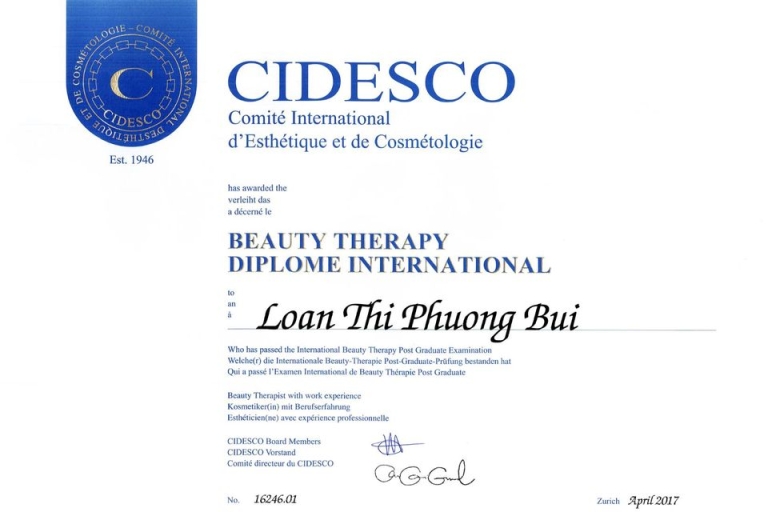 Tấm bằng có giá trị trên toàn thế giới