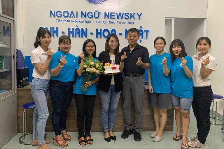 NewSky có đội ngũ giáo viên trình độ và uy tín (Nguồn: NewSky)