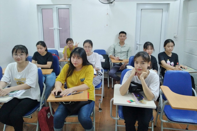 Quy mô lớp học nhỏ giúp học viên và giáo viên dễ dàng tương tác (Nguồn: Maranatha)