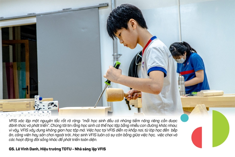 Chương trình giáo dục tập trung vào sự phát triển bền vững cho học sinh, sẵn sàng đối mặt những thay đổi của tương lai