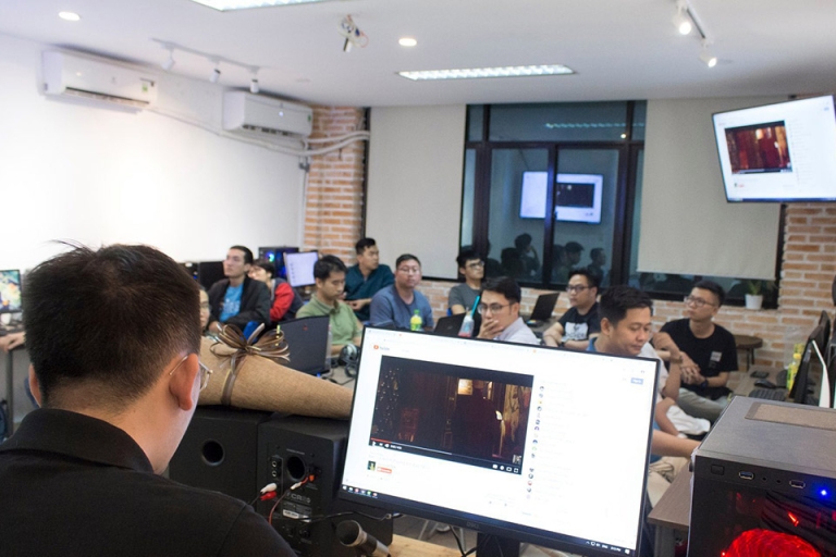 Lớp học kỹ xảo tại Keyframe (Nguồn: Keyframe Training)