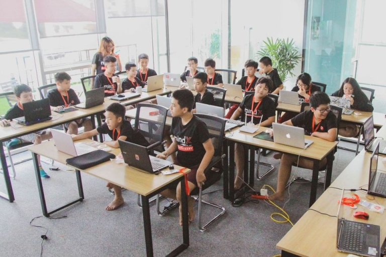MindX có nhiều khóa học lập trình cho các độ tuổi