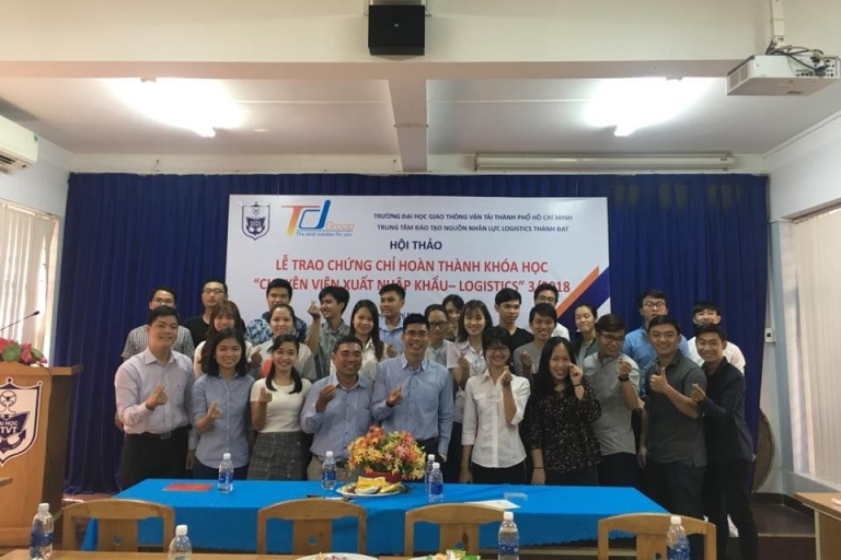 TDGROUP là đơn vị đào tạo Logistics và Xuất nhập khẩu có tiếng, thu hút nhiều học viên