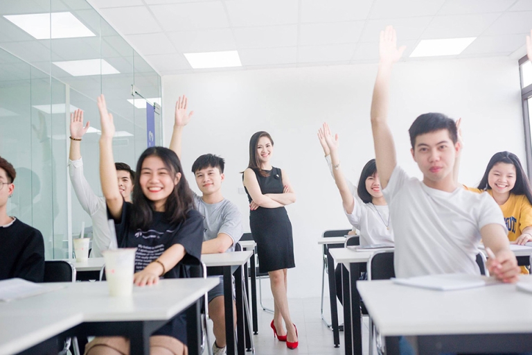 Lớp học tại Universal Language Center