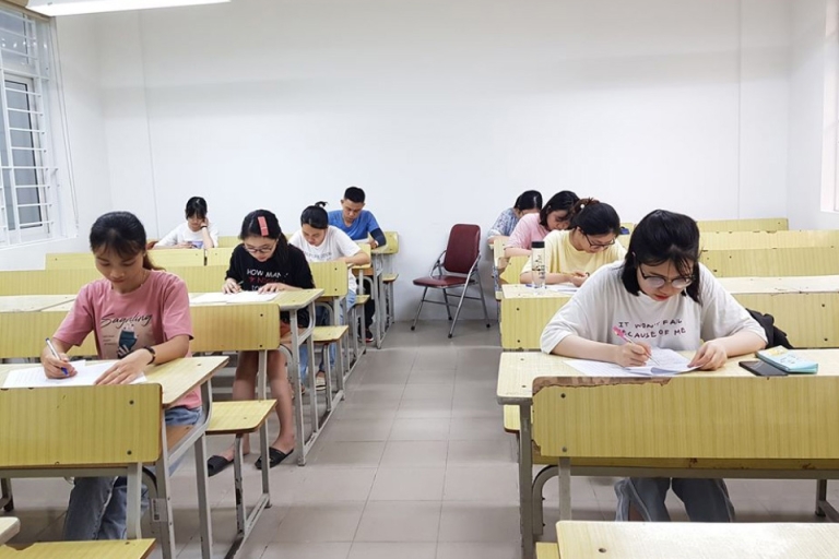 Lớp học tại trung tâm (Nguồn: Facebook – Sejong Hà Nội 2)