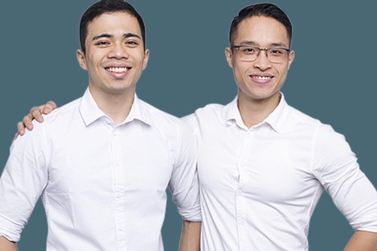 Thầy Hà và thầy Phong (Nguồn: Ha Phong IELTS)