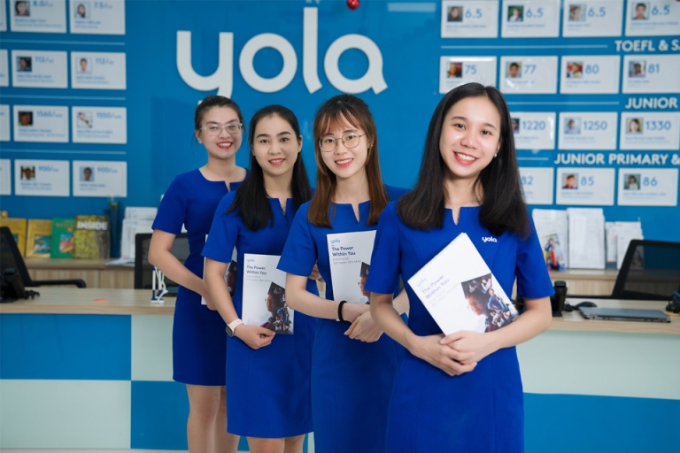 Đội ngũ tư vấn cũng không kém phần nhiệt huyết và năng động