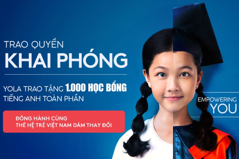 Trung tâm Anh ngữ YOLA – Empowering You – Trao quyền Khai phóng
