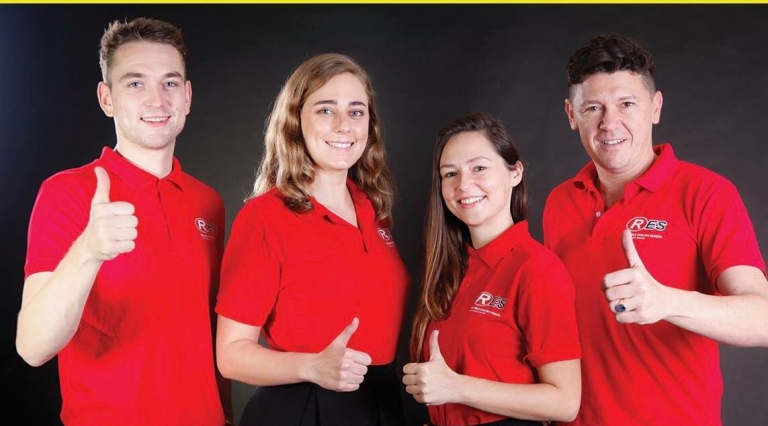 Đội ngũ giáo viên chuyên môn cao tại RES (Nguồn: RES)