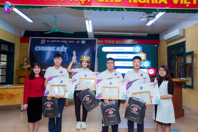 EMAP trao giải Olympia Sóc Sơn