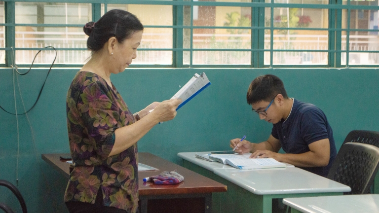 Trung tâm ngoại ngữ Trường Đại học Khoa học Xã hội và Nhân văn TP.HCM