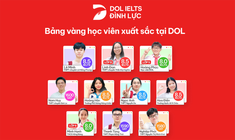 Học Viện DOL English – IELTS Đình Lực