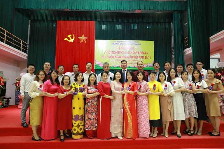 Đội ngũ cán bộ và giảng viên tại Cao đẳng Dược Hà Nội