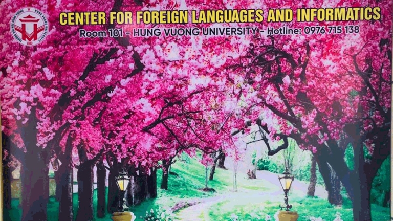 Trung tâm Ngoại ngữ - Tin học trường Đại học Hùng Vương