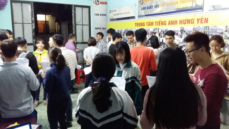 Trung tâm tiếng Anh Hưng Yên