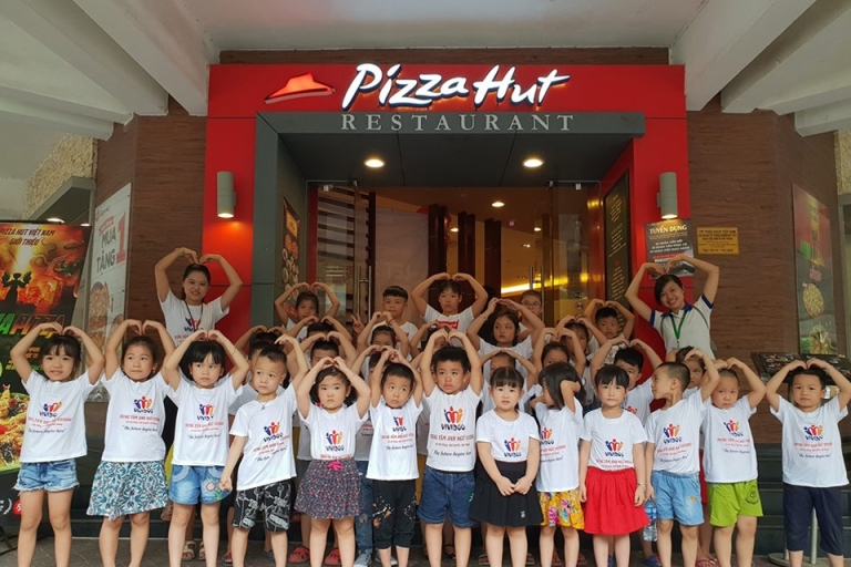 Hoạt động ngoài trời của các học viên