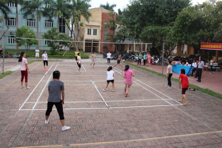 Hoạt động thể thao của trường Vcard