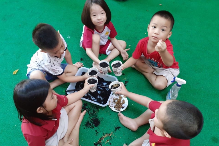 Nhà trường cung cấp một nơi học tập chất lượng, giúp các bé phát triển toàn diện