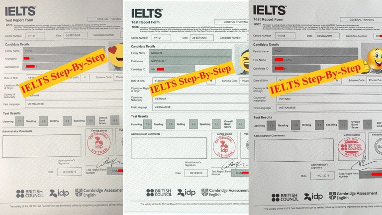 Trung tâm tiếng Anh IELTS Step-By-Step