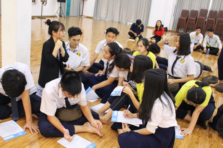 Học sinh có thể trau dồi các kỹ năng mềm khi tham gia các hoạt động học tập tại trường