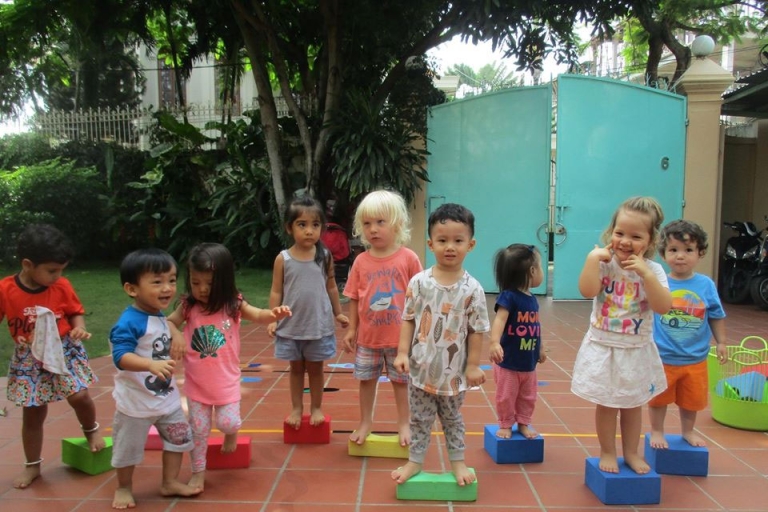 Các em có môi trường thoải mái để vui chơi và tìm hiểu kiến thức mới