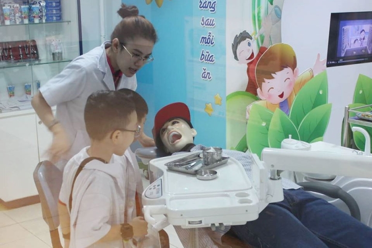 Các em được tham gia vào các giờ thực hành đầy thú vị