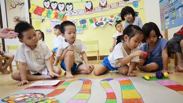 Trường Mầm non Song ngữ Quốc tế Kidzone