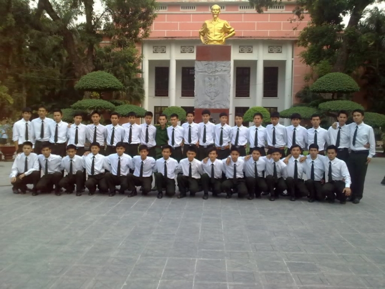 Đội ngũ chiến sĩ bảnh trai của Học viện ANND