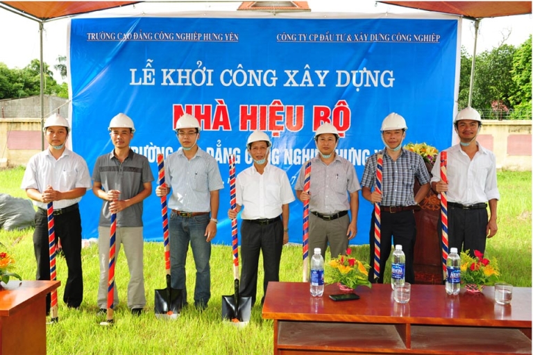 Nhà hiệu bộ - Dự án ĐTXD công trình Nhà hiệu bộ - Trường Cao Đẳng Công Nghiệp Hưng Yên