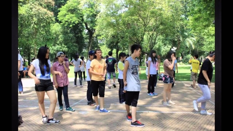 Sinh viên USSH rèn luyện sức khỏe