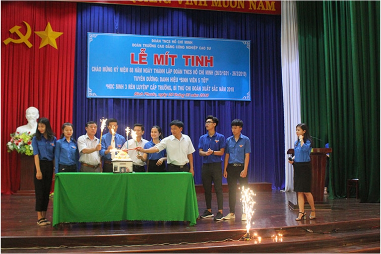lễ kỷ niệm 88 năm ngày thành lập Đoàn TNCS Hồ Chí Minh (26/3/1931 - 26/3/2019)