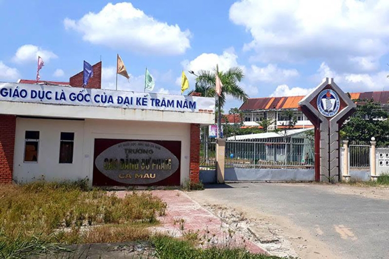 Hình ảnh trường Cao đẳng Sư Phạm Cà Mau