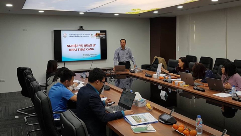 Trung tâm Đào tạo Logistics Tiểu vùng MêKông – Nhật Bản tại Việt Nam – Đại học Hàng hải Việt Nam