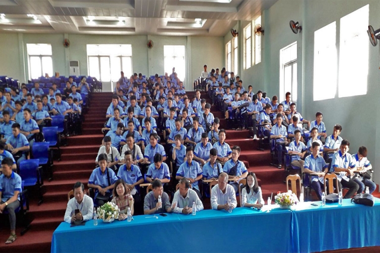 Buổi tập trung đầu khóa của trường