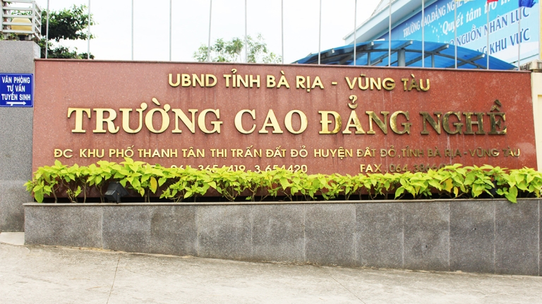 Trường Cao Đẳng Nghề Tỉnh Bà Rịa - Vũng Tàu