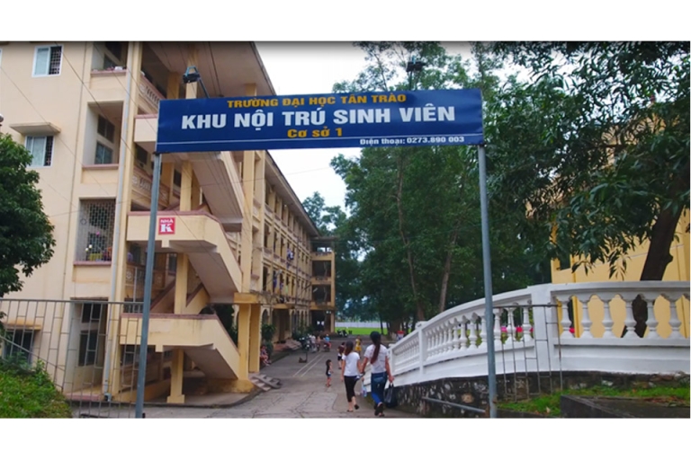 Kí túc xá (Nguồn: Đại học Tân Trào)