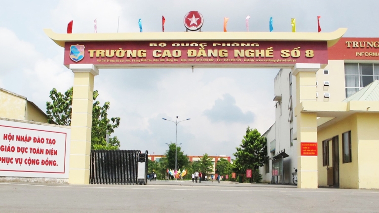 Trường Cao Đẳng Nghề Số 8 - Bộ Quốc Phòng
