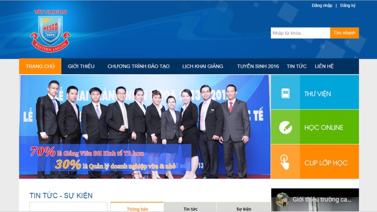 Trường Cao Đẳng Nghề Tây Sài Gòn 