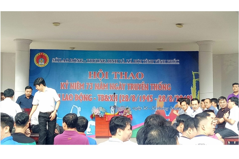 Hội thao chào mừng kỷ niệm 73 năm ngày Cách mạng tháng Tám thành công (19/8/1945-19/8/2018)