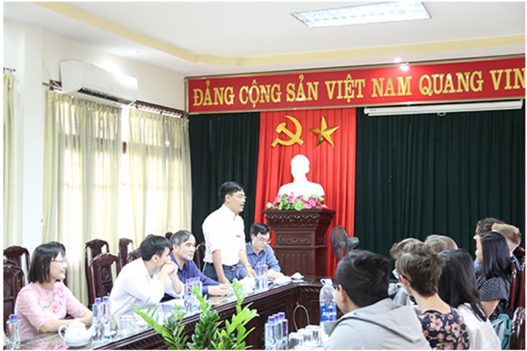 buổi thực giảng của các bạn Trợ giảng Tiếng Anh Fulbright