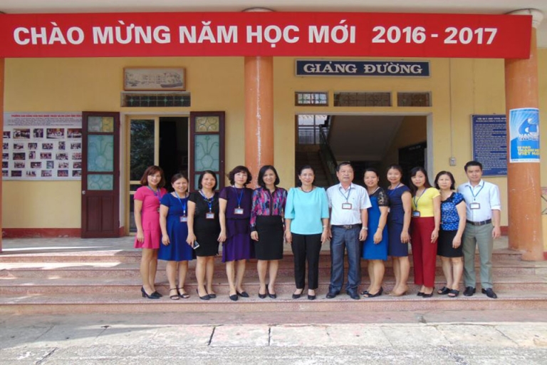 Đội ngũ giảng viên của trường 