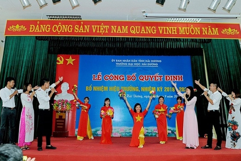 Hoạt động bổ nhiệm Hiệu trưởng
