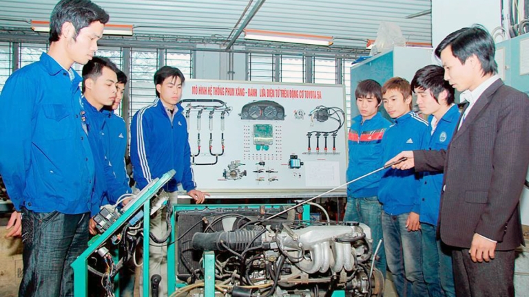 Trường Cao Đẳng Nghề Công Nghệ Giấy Và Cơ Điện