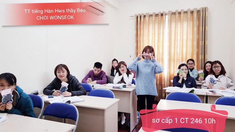 Trung tâm tiếng Hàn HWS - Thầy béo Choi Wonseok