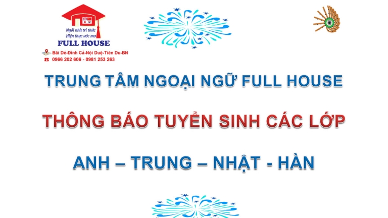Trung tâm Ngoại ngữ Full House