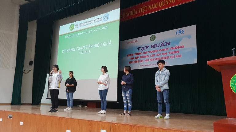 Trung tâm đào tạo kỹ năng mềm – Học viện Nông nghiệp Việt Nam