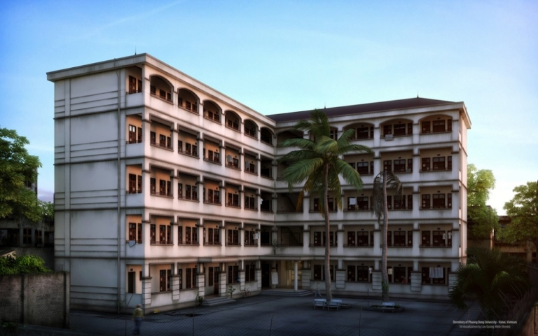 KTX Đại học Phương Đông với hơn 450 chỗ ở cho sinh viên