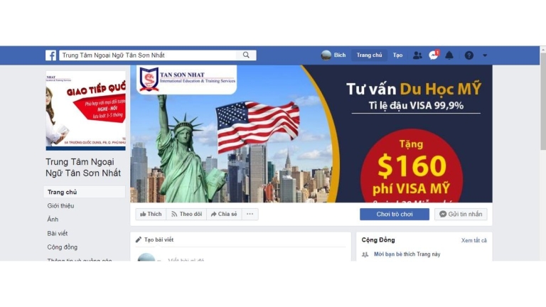 Trung Tâm Anh Ngữ Quốc Tế Tân Sơn Nhất