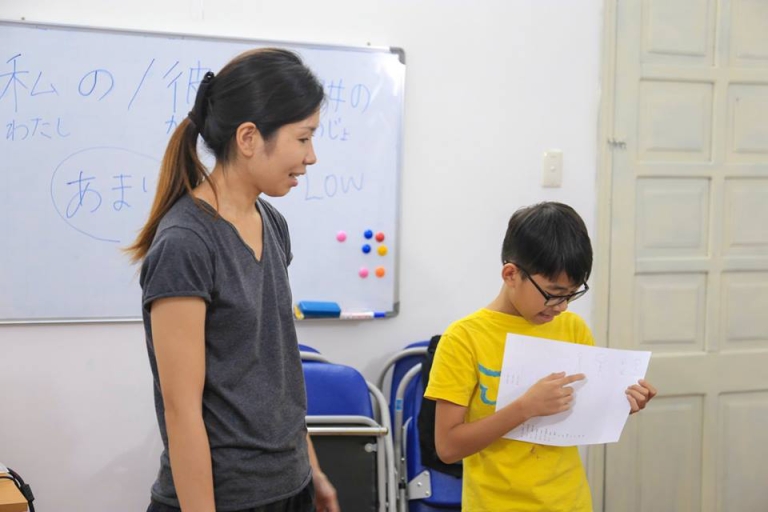 Giờ học tại Nagomi